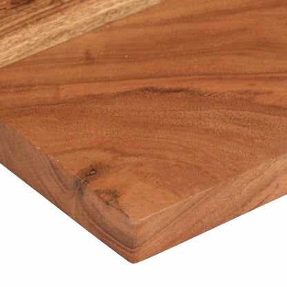 Table Top 40x20x3.8 cm Rectangular Solid Wood Acacia