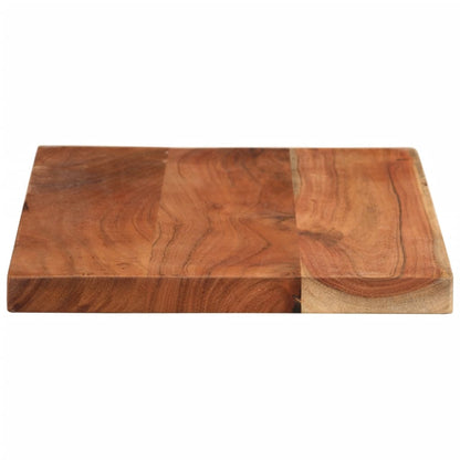 Table Top 60x20x3.8 cm Rectangular Solid Wood Acacia