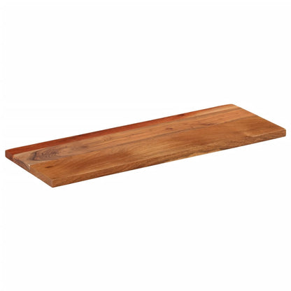 Table Top 90x20x3.8 cm Rectangular Solid Wood Acacia