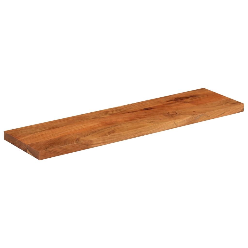 Table Top 100x20x3.8 cm Rectangular Solid Wood Acacia
