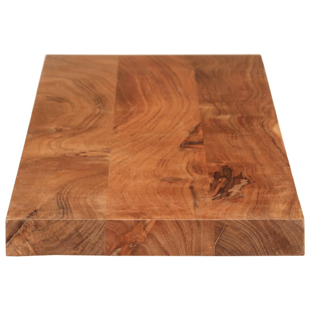 Table Top 100x20x3.8 cm Rectangular Solid Wood Acacia