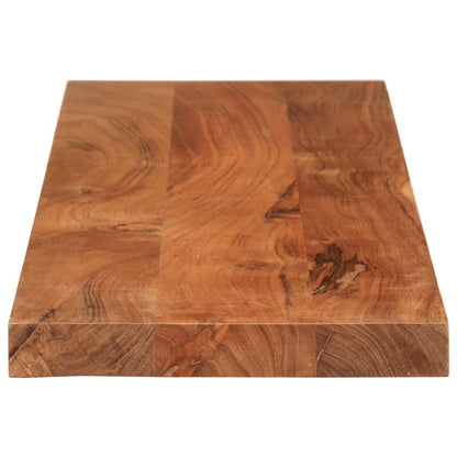 Table Top 110x20x3.8 cm Rectangular Solid Wood Acacia