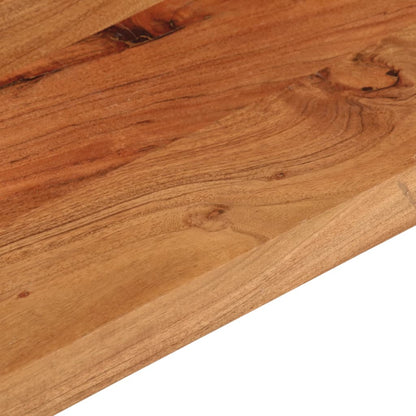 Table Top 110x20x3.8 cm Rectangular Solid Wood Acacia