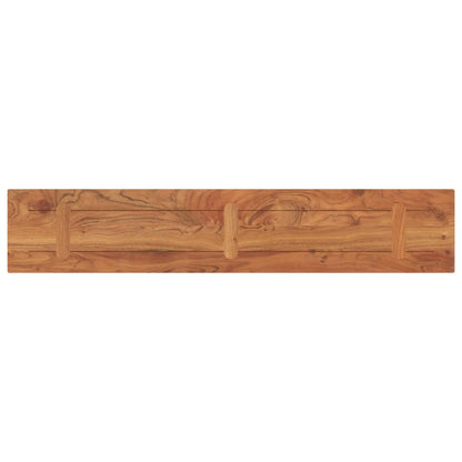 Table Top 140x20x3.8 cm Rectangular Solid Wood Acacia