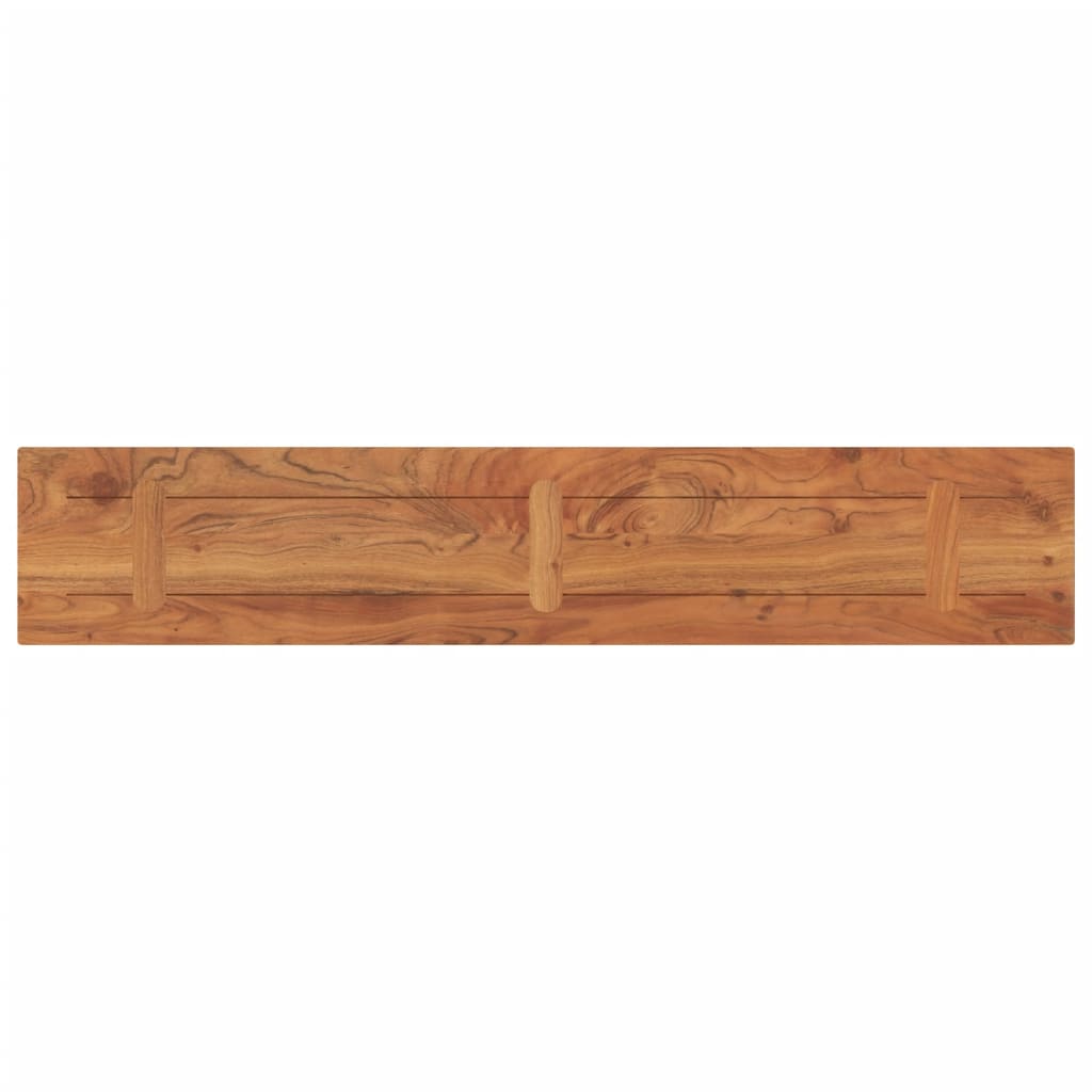 Table Top 160x30x3.8 cm Rectangular Solid Wood Acacia