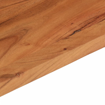 Table Top 90x40x3.8 cm Rectangular Solid Wood Acacia