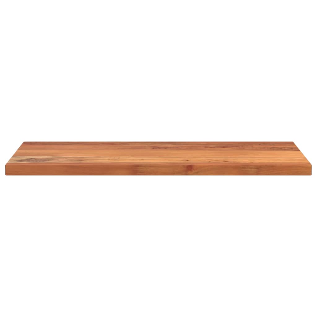 Table Top 100x60x3.8 cm Rectangular Solid Wood Acacia