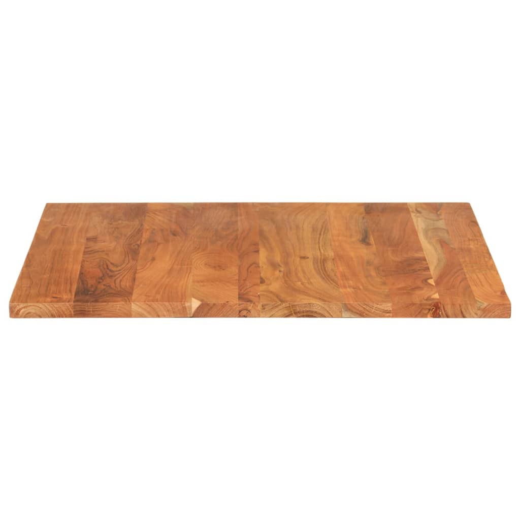 Table Top 70x70x3.8 cm Square Solid Wood Acacia