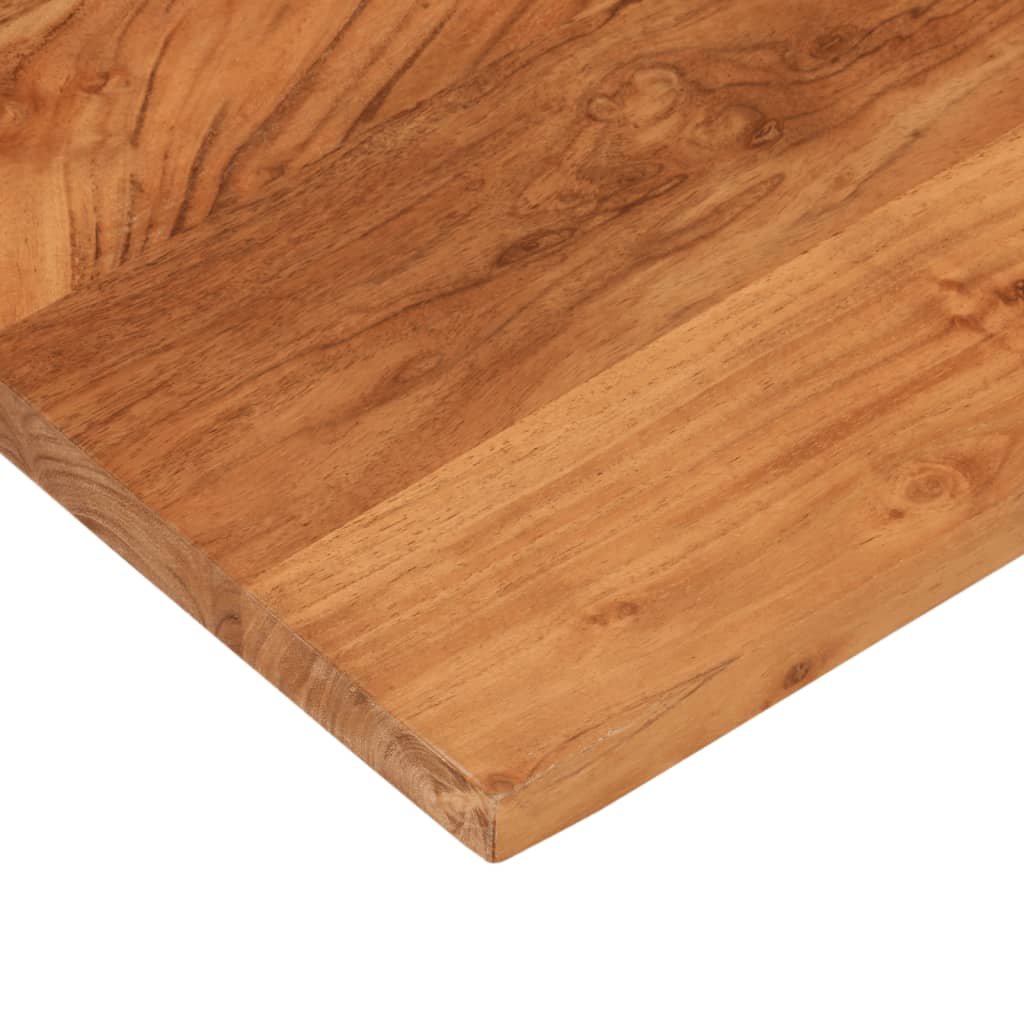 Table Top 70x70x3.8 cm Square Solid Wood Acacia