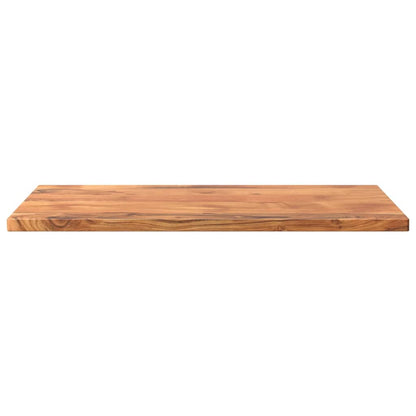 Table Top 90x70x3.8 cm Rectangular Solid Wood Acacia