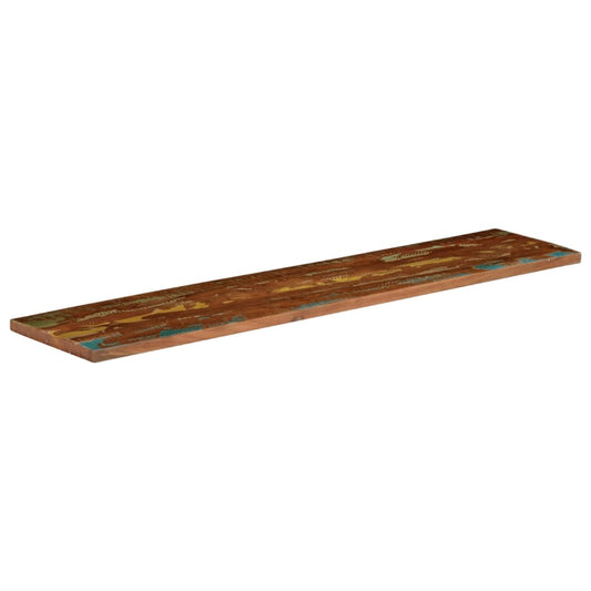 Table Top 180x20x2.5 cm Rectangular Solid Wood Reclaimed