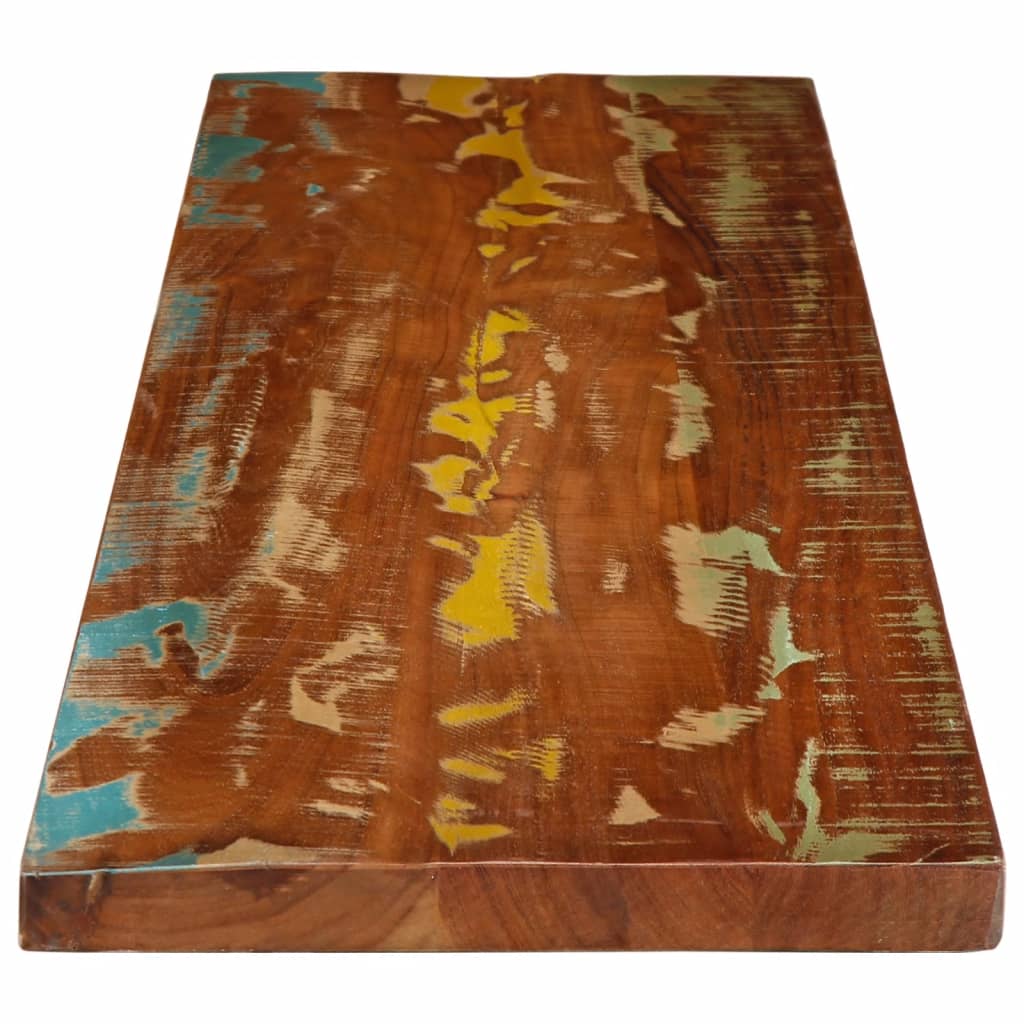 Table Top 180x20x2.5 cm Rectangular Solid Wood Reclaimed