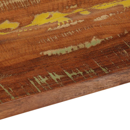 Table Top 180x20x2.5 cm Rectangular Solid Wood Reclaimed