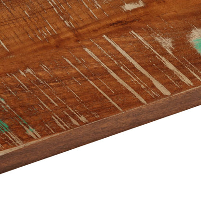 Table Top 40x40x2.5 cm Square Solid Wood Reclaimed