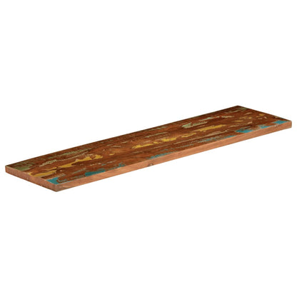 Table Top 100x40x2.5 cm Rectangular Solid Wood Reclaimed