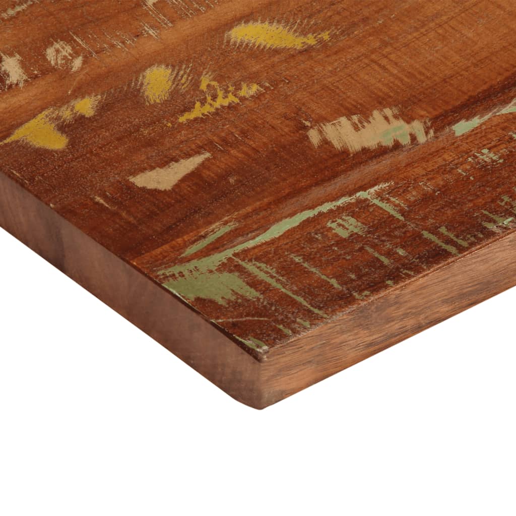 Table Top 100x40x2.5 cm Rectangular Solid Wood Reclaimed
