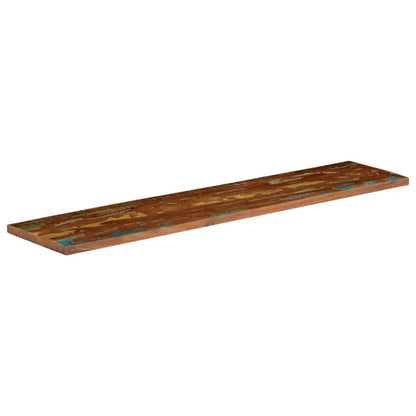 Table Top 140x40x2.5 cm Rectangular Solid Wood Reclaimed