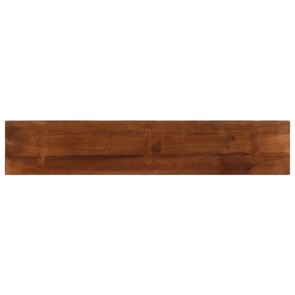 Table Top 140x40x2.5 cm Rectangular Solid Wood Reclaimed