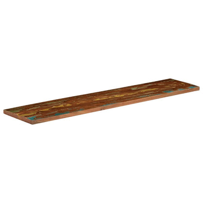 Table Top 180x40x2.5 cm Rectangular Solid Wood Reclaimed
