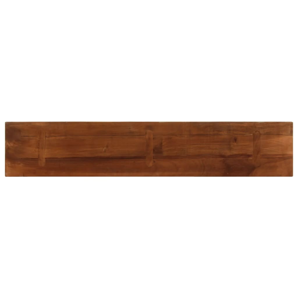Table Top 180x40x2.5 cm Rectangular Solid Wood Reclaimed