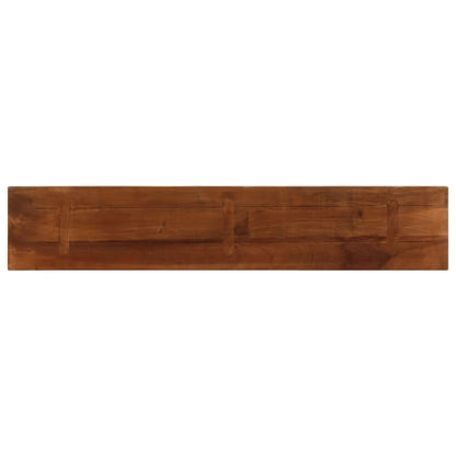 Table Top 180x40x2.5 cm Rectangular Solid Wood Reclaimed