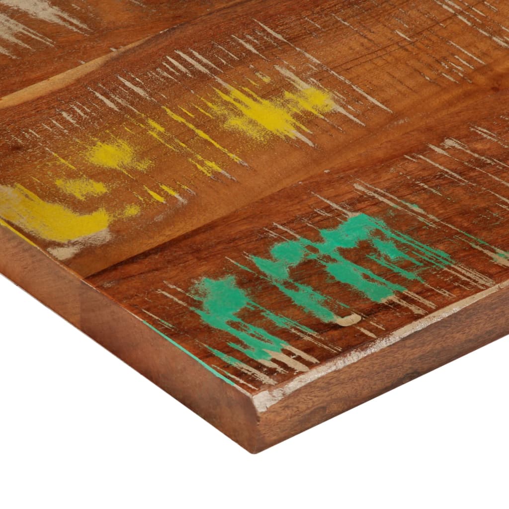 Table Top 60x50x2.5 cm Rectangular Solid Wood Reclaimed