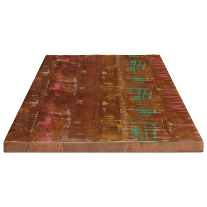 Table Top 120x50x2.5 cm Rectangular Solid Wood Reclaimed