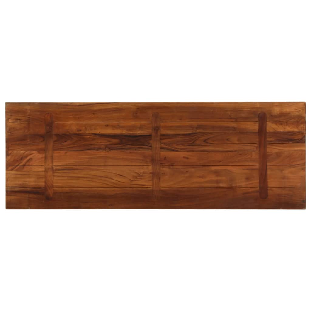 Table Top 140x50x2.5 cm Rectangular Solid Wood Reclaimed