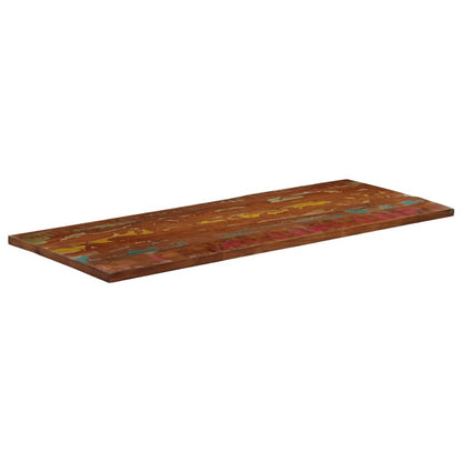 Table Top 140x60x2.5 cm Rectangular Solid Wood Reclaimed