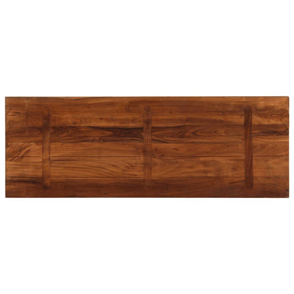 Table Top 140x60x2.5 cm Rectangular Solid Wood Reclaimed