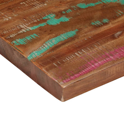 Table Top 110x80x2.5 cm Rectangular Solid Wood Reclaimed