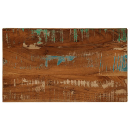 Table Top 50x30x3.8 cm Rectangular Solid Wood Reclaimed