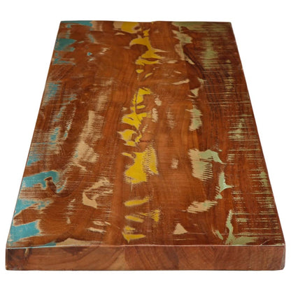 Table Top 140x30x3.8 cm Rectangular Solid Wood Reclaimed