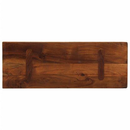 Table Top 90x40x3.8 cm Rectangular Solid Wood Reclaimed