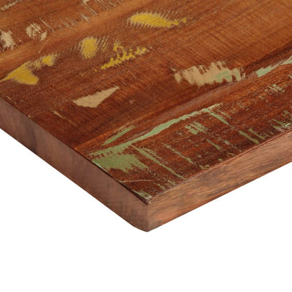 Table Top 120x40x3.8 cm Rectangular Solid Wood Reclaimed