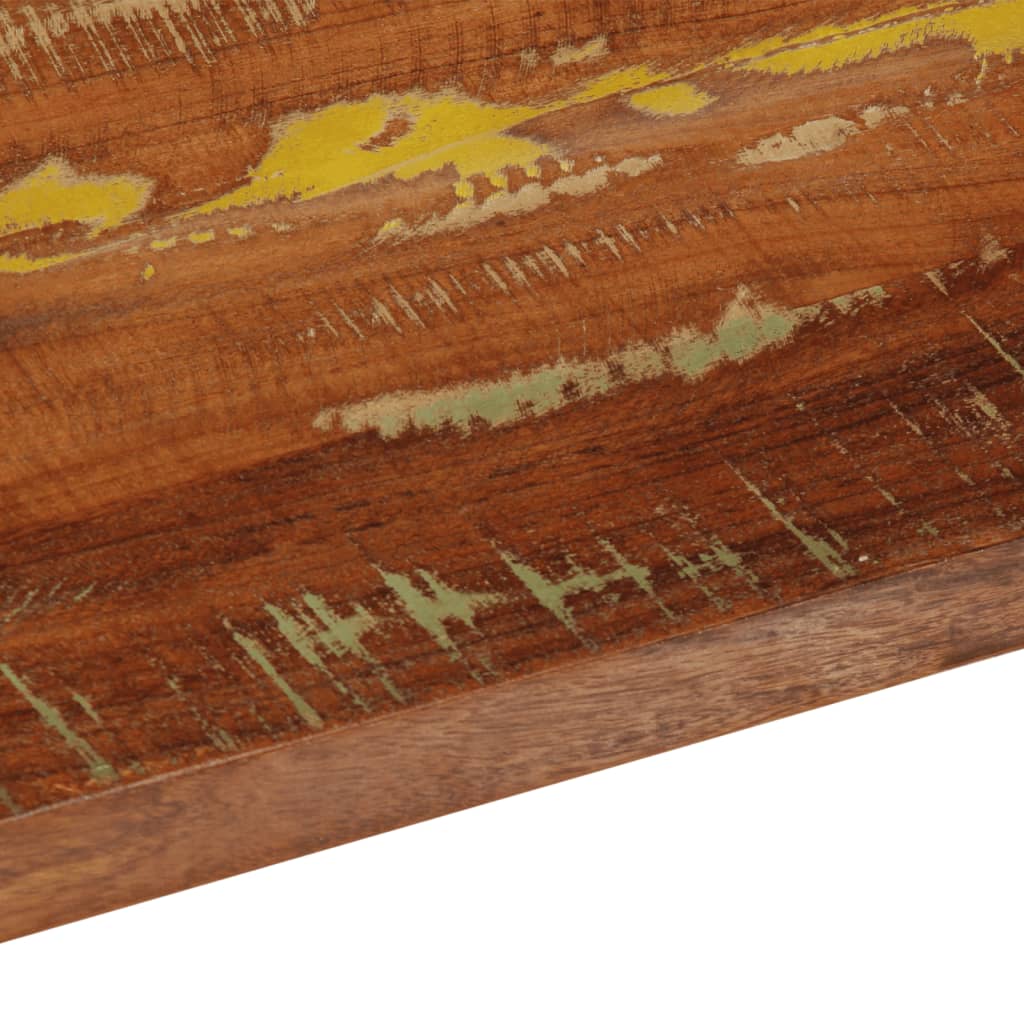 Table Top 120x40x3.8 cm Rectangular Solid Wood Reclaimed