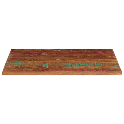 Table Top 100x60x3.8 cm Rectangular Solid Wood Reclaimed
