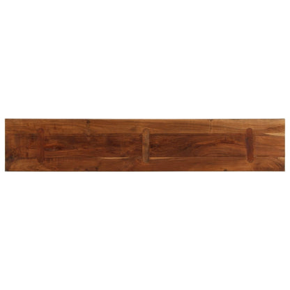 Table Top 140x40x2.5 cm Rectangular Solid Wood Reclaimed