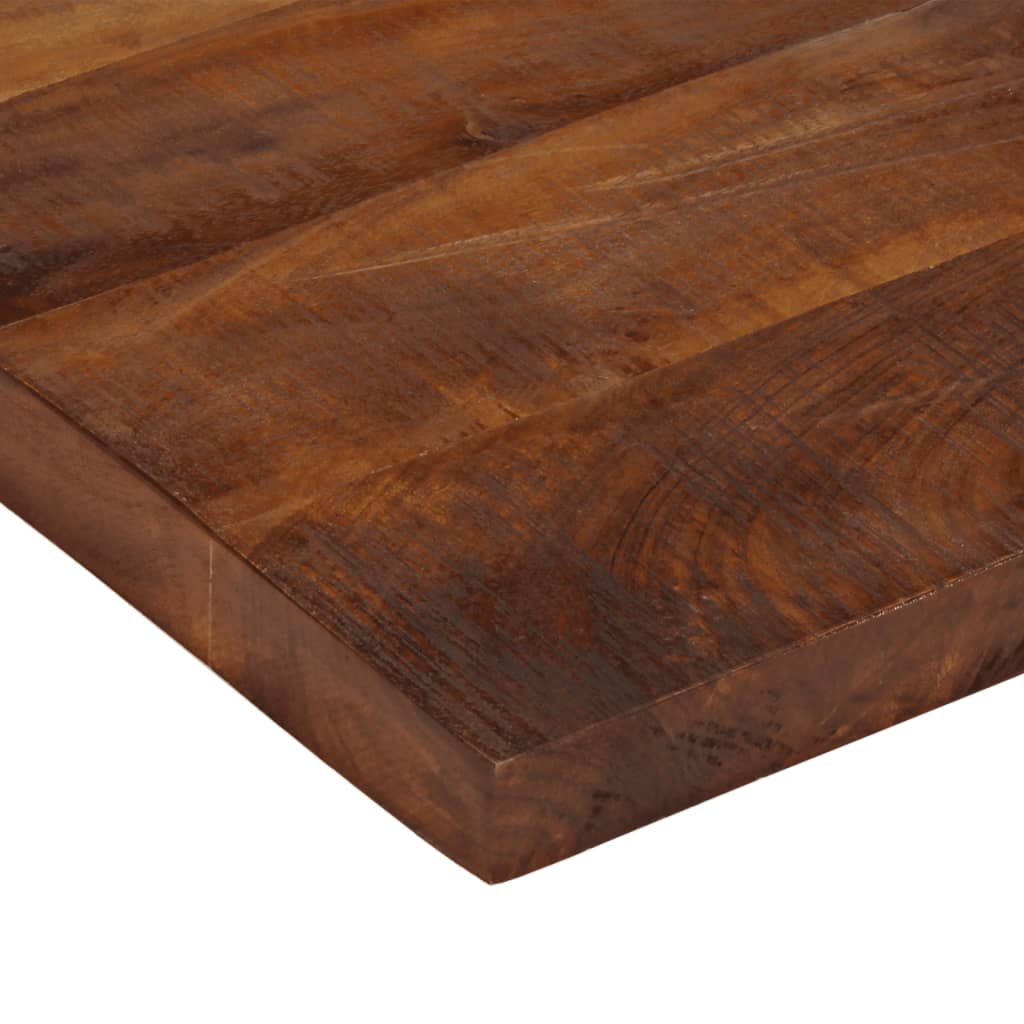 Table Top 80x60x2.5 cm Rectangular Solid Wood Reclaimed