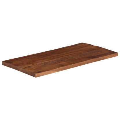 Table Top 110x60x2.5 cm Rectangular Solid Wood Reclaimed