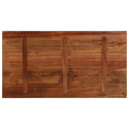 Table Top 110x60x2.5 cm Rectangular Solid Wood Reclaimed