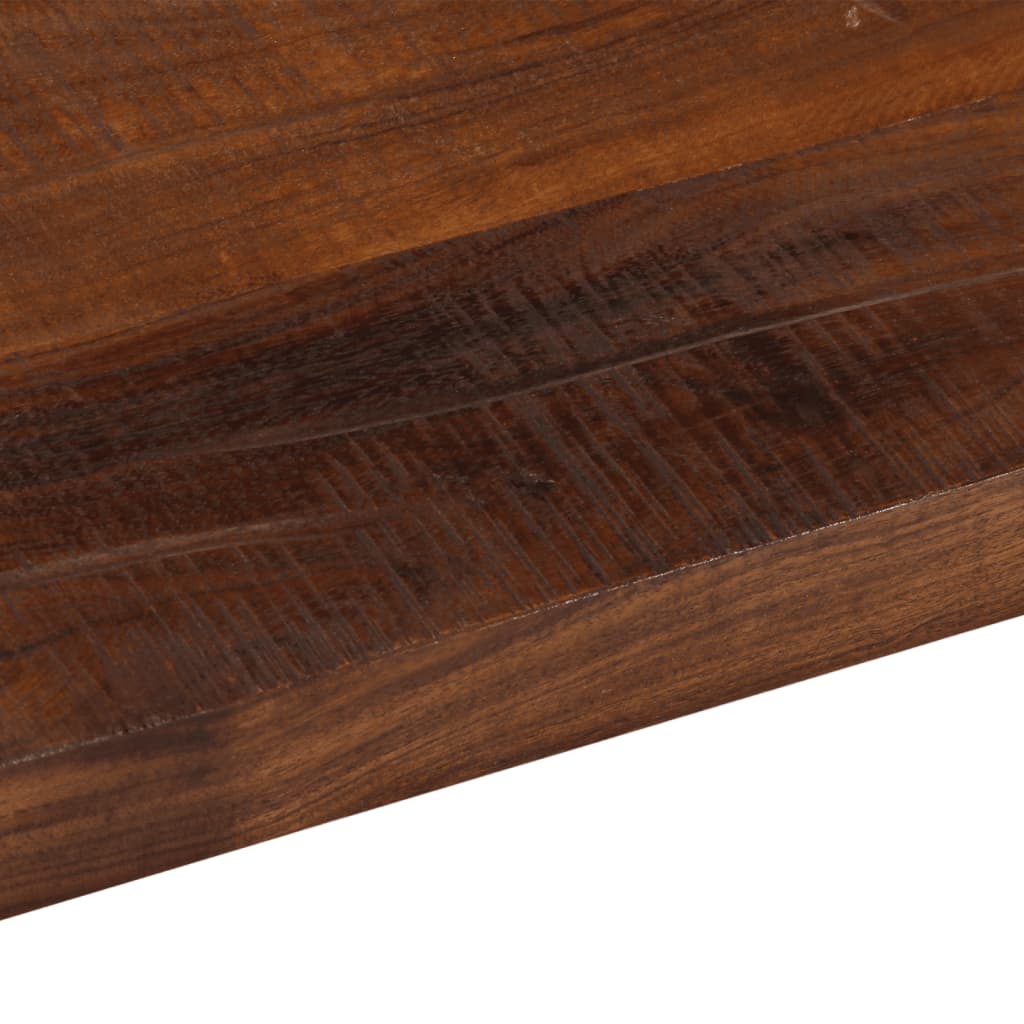 Table Top 90x70x2.5 cm Rectangular Solid Wood Reclaimed