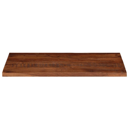 Table Top 120x70x2.5 cm Rectangular Solid Wood Reclaimed