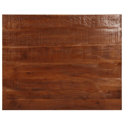 Table Top 90x80x2.5 cm Rectangular Solid Wood Reclaimed