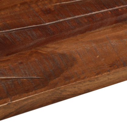 Table Top 90x80x2.5 cm Rectangular Solid Wood Reclaimed