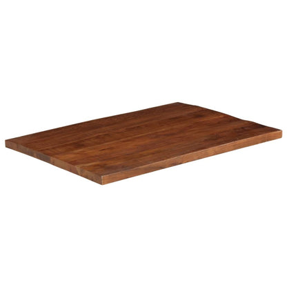 Table Top 110x80x2.5 cm Rectangular Solid Wood Reclaimed
