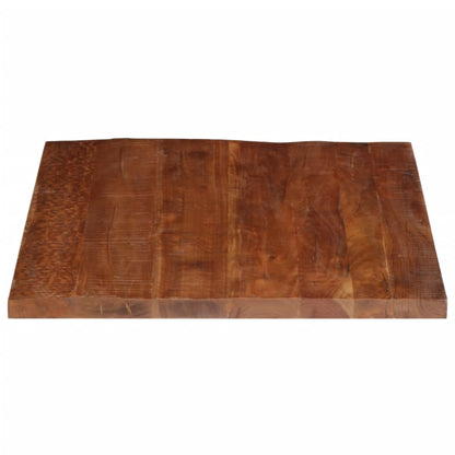 Table Top 110x80x2.5 cm Rectangular Solid Wood Reclaimed