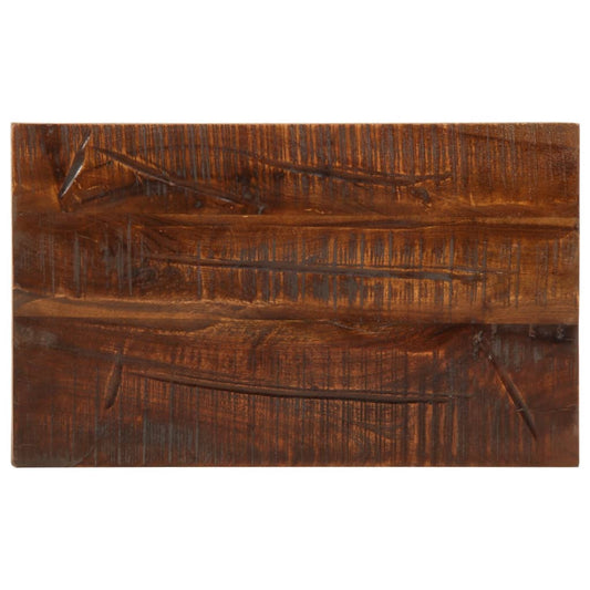 Table Top 50x20x3.8 cm Rectangular Solid Wood Reclaimed