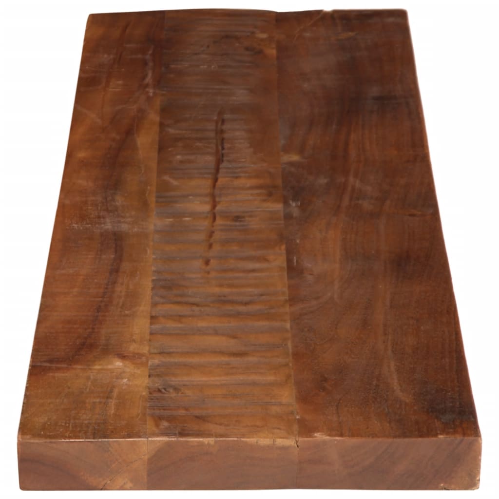 Table Top 100x20x3.8 cm Rectangular Solid Wood Reclaimed