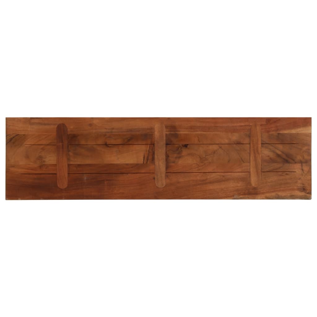 Table Top 100x20x3.8 cm Rectangular Solid Wood Reclaimed